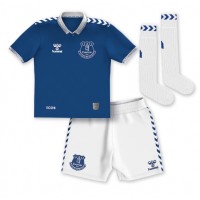 Camiseta Everton Dwight McNeil #7 Primera Equipación Replica 2023-24 para niños mangas cortas (+ Pantalones cortos)